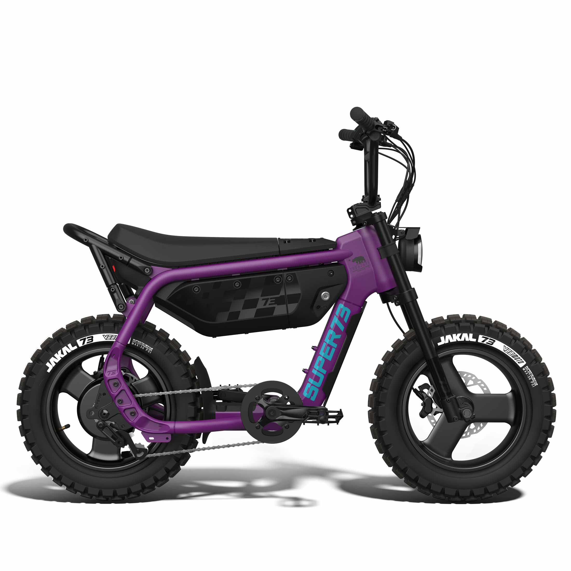 Side view of the SUPER73-MZFT ebike in Cullenberry.