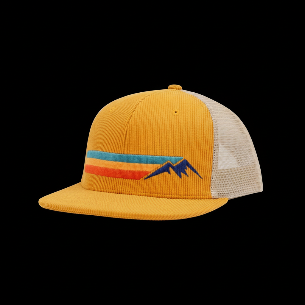 E13 Golden Hour Corduroy Snapback
