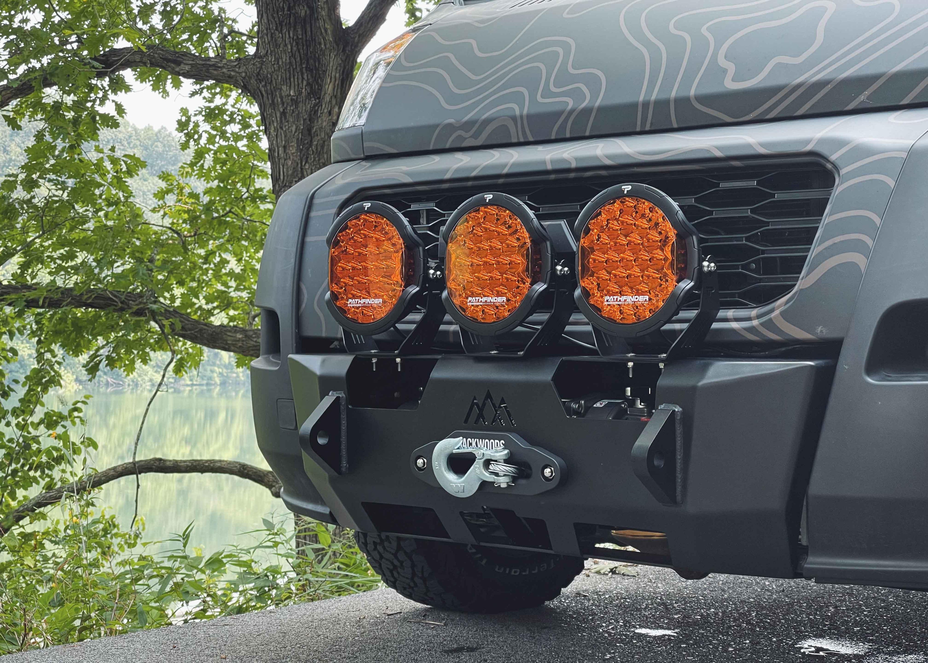 Ram Promaster (2013+) Scout Front Bumper - Backwoods Adventure Mods