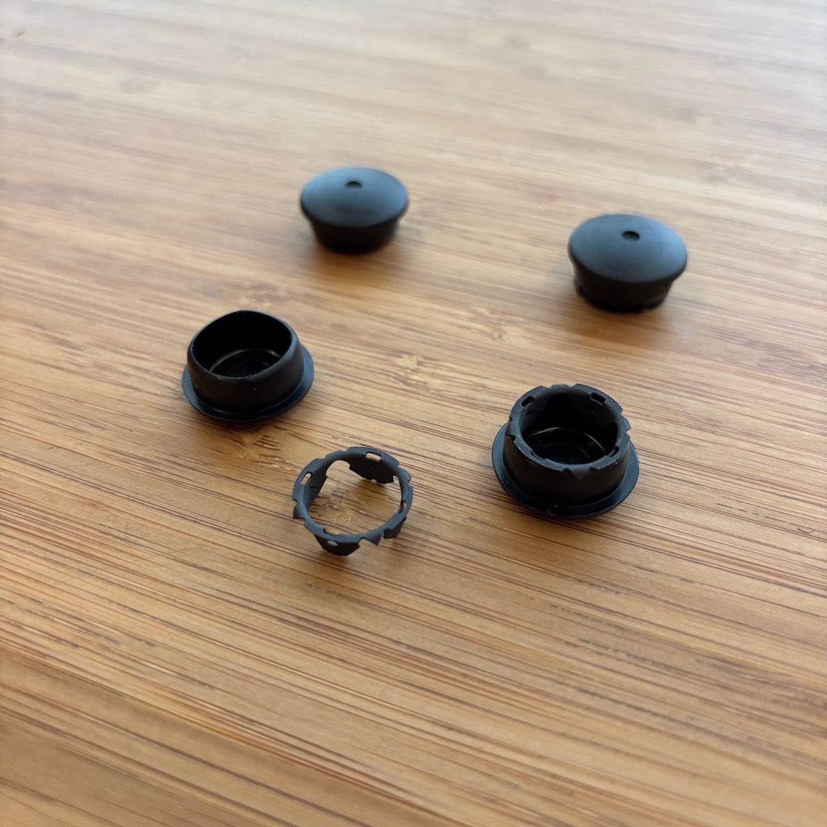 Sprinter Grab Handle Plugs with Metal Inserts – 4 Pack Black