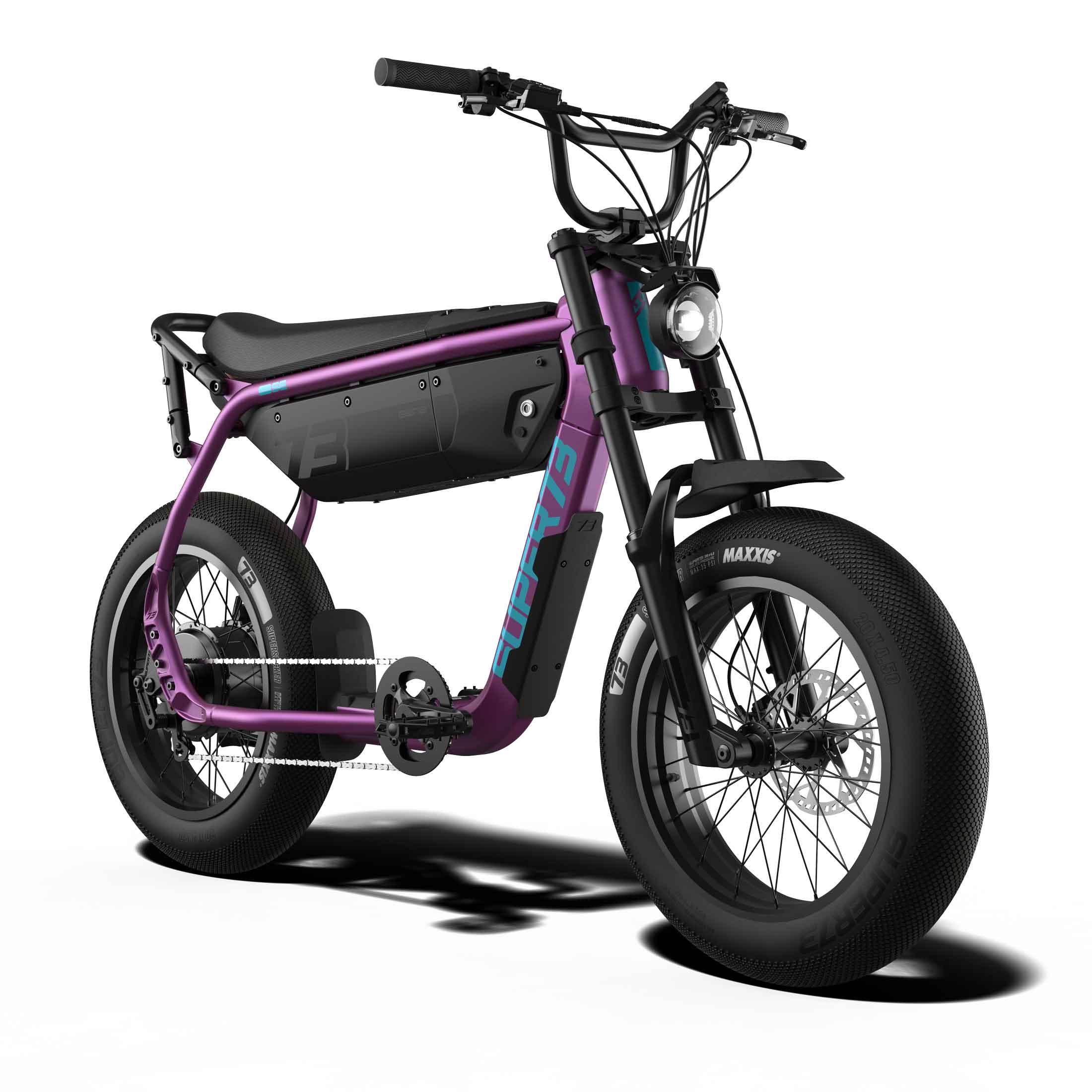 Front view of the SUPER73-B1G SE ebike in Cullenberry.
